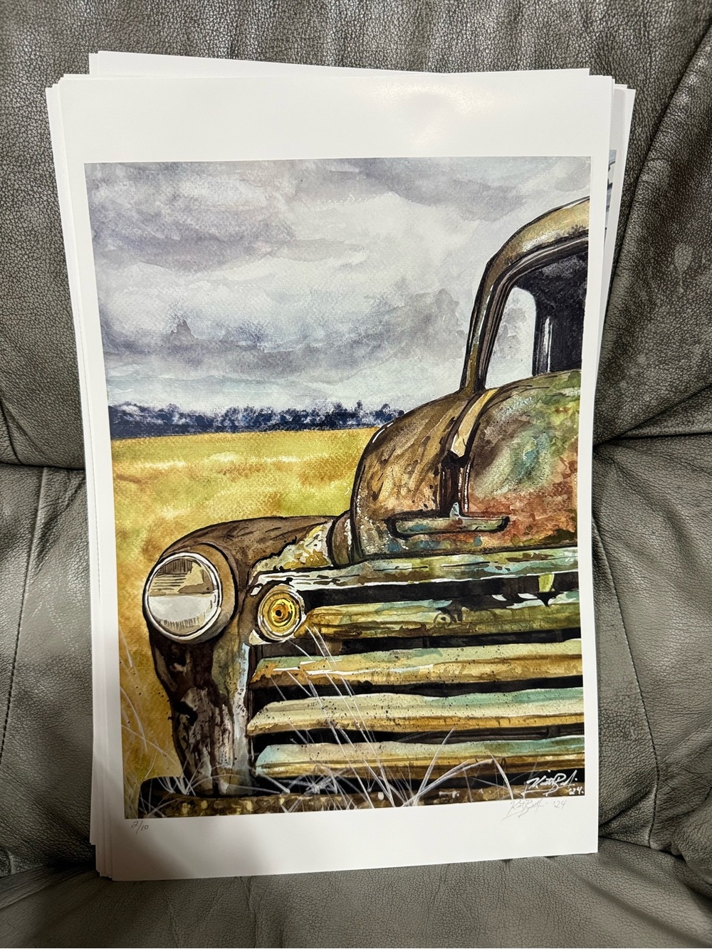 Old Barn Truck